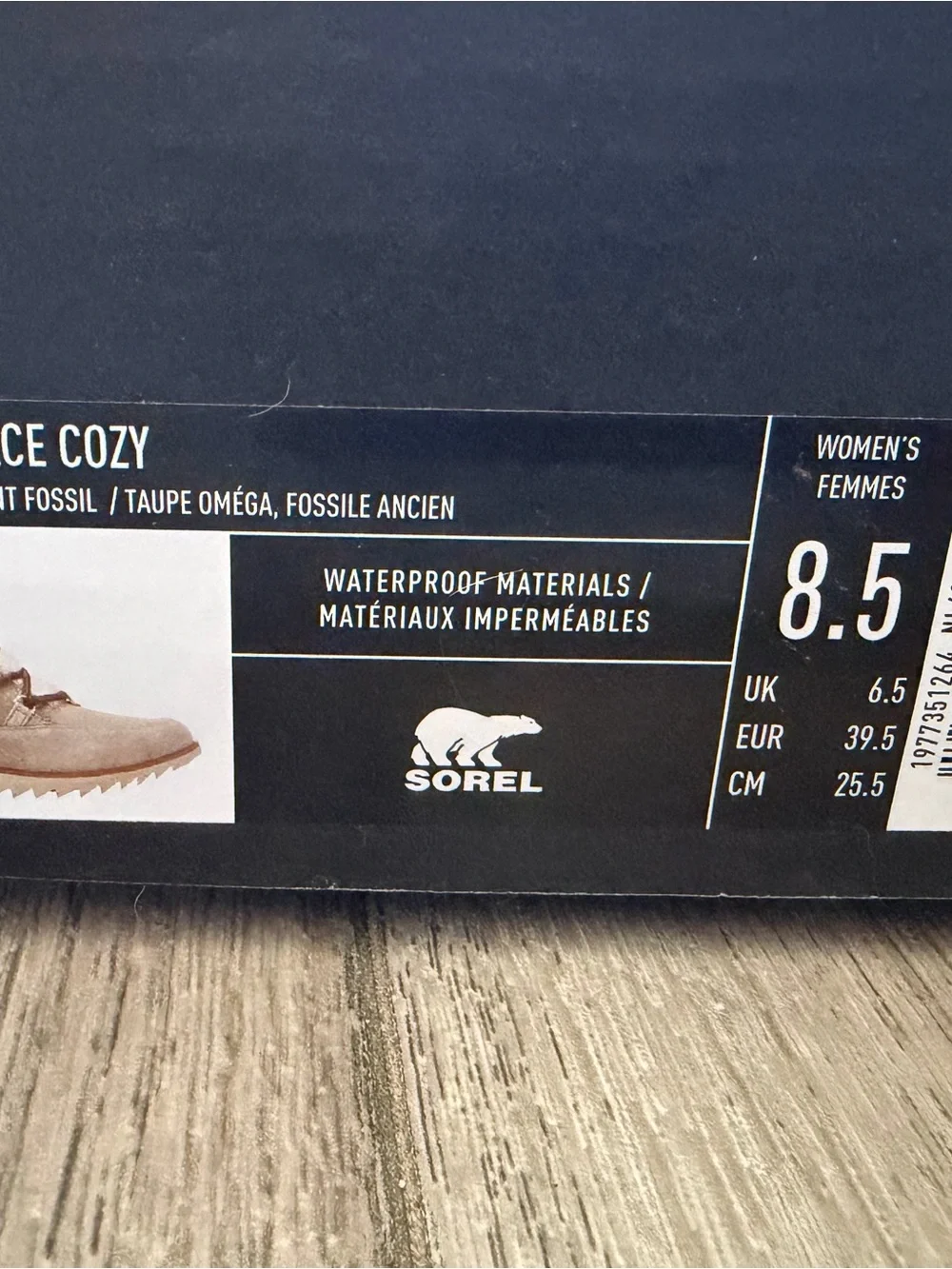 Sorel Tan Suede Winter Boots with Burgundy Laces